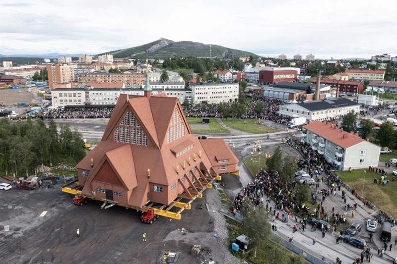 Šveđani sele cijeli grad, zgradu po zgradu, zbog širenja rudnika