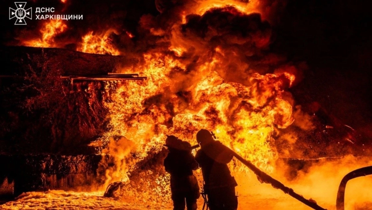 Ogroman ruski napad dronovima na Kijev, Harkiv i Odesu