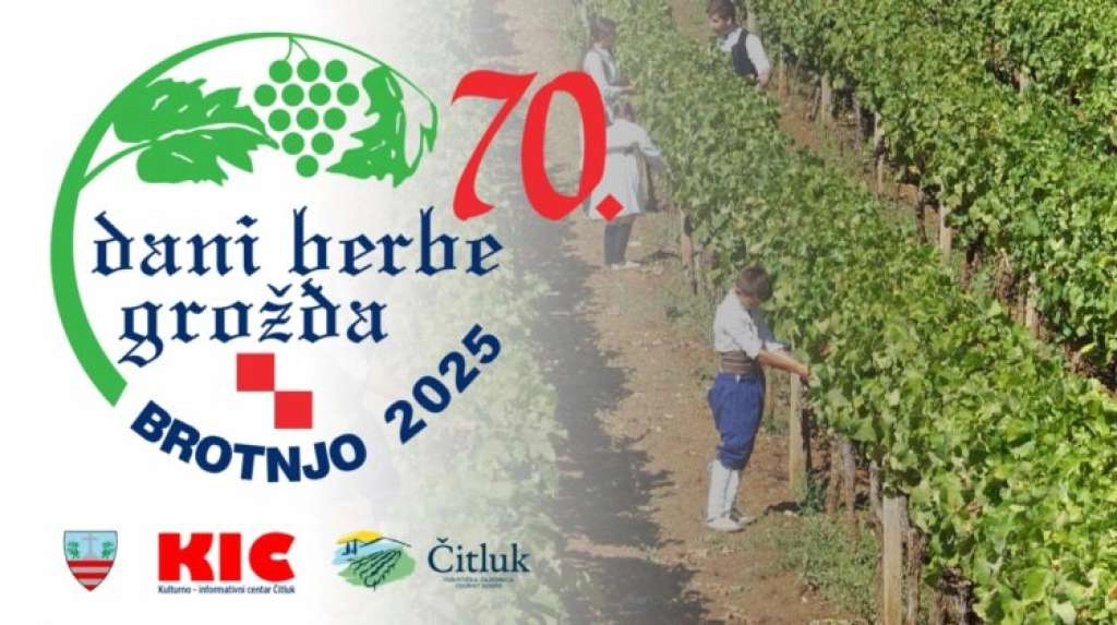 Bogat program manifestacije 'Dani berbe grožđa' u Čitluku