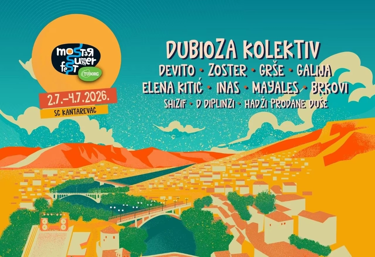 Mostar Summer Fest 2026. dovodi najveća imena regije